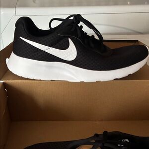 Nike Black and White Athletic Shoes